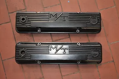 Mickey Thompson Finned Valve Covers Chevy Small Block 283 307 327 350 383 • $149.99