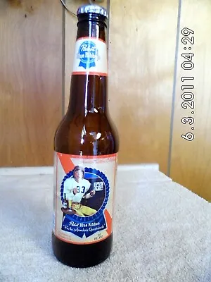 Pabst Blue Ribbon PBR American Traditions Collection Bottle EMPTY 2016 Football • $4.99