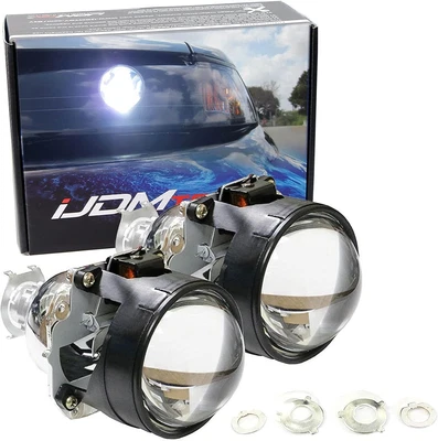 $28.20 • Buy Mini 2.5  H1 Bi-Xenon HID Projector Lens For Headlights Retrofit Custom Headlamp