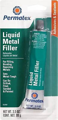 Permatex 25909 Liquid Metal Filler 3.5 Oz. • $8.77