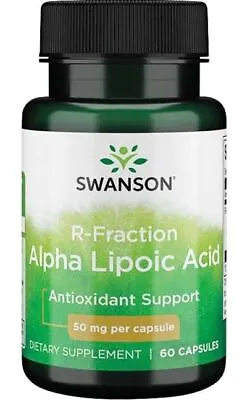 Swanson R-Fraction Alpha Lipoic Acid 50mg - 60 Caps • £20.78