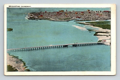 $1.93 • Buy Brigantine Causeway WB Postcard UNP VTG Unused Vintage