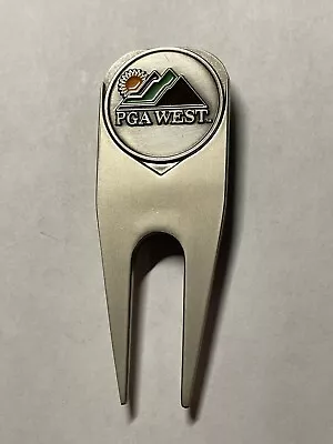 Rare PGA West Divot Tool & 1  Coin Style Golf Marker - La Quinta CA - A Beauty! • $10