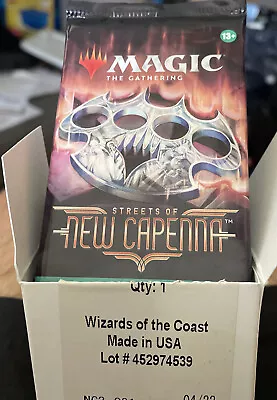 Magic The Gathering: MTG STREETS OF NEW CAPENNA WELCOME BOOSTER PACK • $5.99