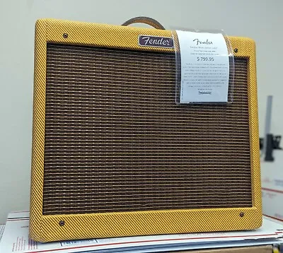 Fender Blues Junior 15-watt Tube Combo Amp Lacquered Tweed Jensen Italy 1x12 • $669.50
