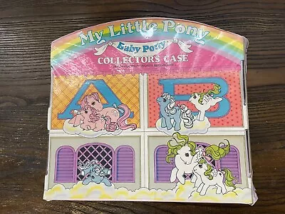 MLP My Little Ponies G1 Vintage Baby Pony Collector's Case • $25
