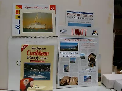 A Large Collection Of P&o Memorabilia 'when Cruising Was Cruising' • £20