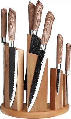 Knife Set Kitchen Knife Set Knife Block Set Chef Knife Set With Block-AU • $85.97