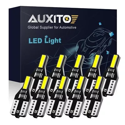 10x T10 501 Led Car Side Light White Bulbs Error Free Canbus Xenon W5w Sidelight • £6.99