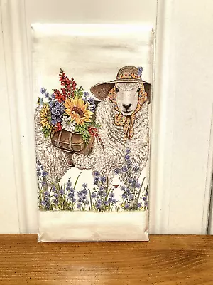 Mary Lake Thompson  Wildflower Sheep  Flour Sack Towel • $9.75