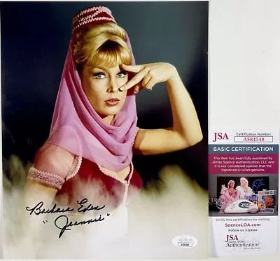 Barbara Eden Signed I Dream Of Jeannie 8x10 Photo F Autograph JSA COA • $99.95