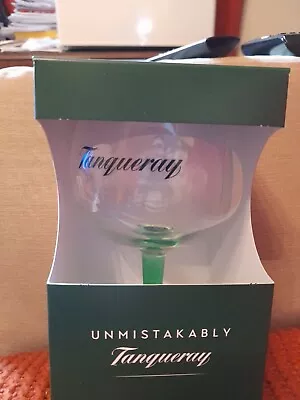 £4.99 • Buy Tanqueray Gin Glass Green Stem Brand New Boxed
