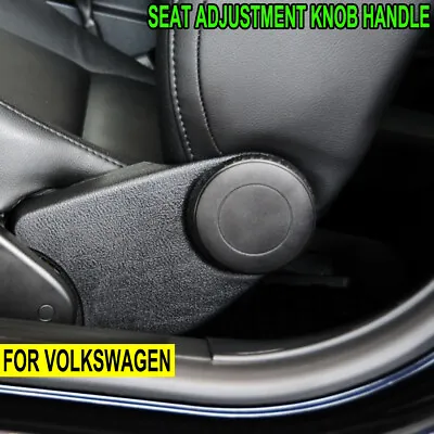 Front Seat Adjustment Recline Black Knob Handle For Golf Jetta A4 MK5 Passat • $5.69
