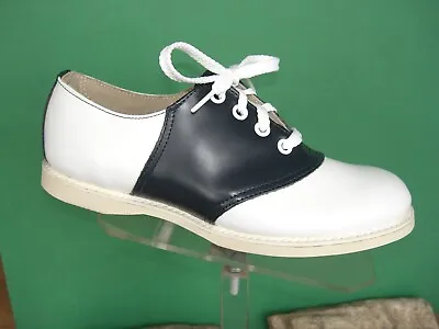 Willits Classic Navy Blue/white Saddle Shoes NOS School Uniform Adult Sizes • $79