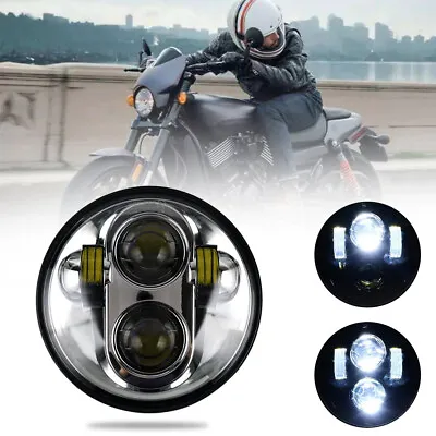 For Triumph Thunderbird Street Triple 5.75  5-3/4  LED Headlight Headlamp Bulb • $34.99