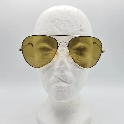 Vintage Merit Gold Metal Pilot Sunglasses Taiwan Frames  • $15.19