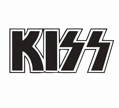 KISS Music Band Vinyl Die Cut Car Decal Sticker - FREE SHIPPING! • $5.99