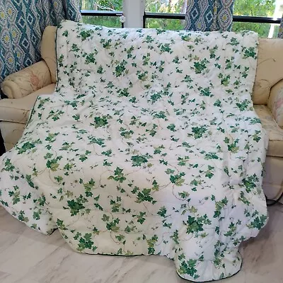 Rare! Vintage Waverly English Ivy Lane Twin Size Comforter - 2 Available! • $89.99