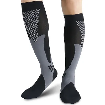 3 Pairs Compression Socks Stockings 20-30mmHg Support Miracle Calf Leg Sport • $12.95