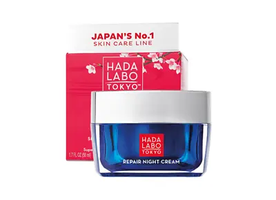 Hada Labo Tokyo Night Repair Skin Cream With Super Hyaluronic Acid 50 Ml • $42.27