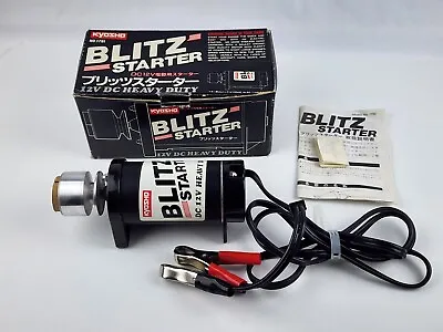 Vintage Kyosho Blitz Starter 12v DC W/ Box Tested Working RC Planes Vehicles • $39.99