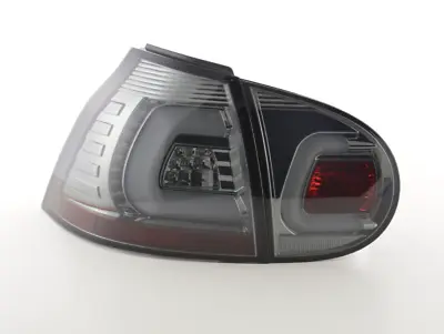 FK VW GOLF MK5 5 03-08 LED Lightbar REAR LIGHTS LAMPS TAIL BLACK LHD GTI LHD • $354
