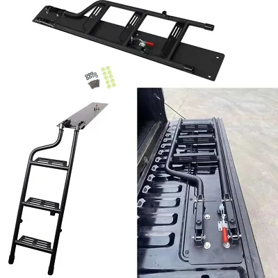 For Full Size PIckup Truck F150 F250 Sierra RAM TUNDRA HD Tailgate Ladder Step  • $129.99