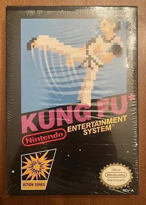 Kung Fu Nintendo NES Complete In Box CIB Factory Shrink Wrap 1985 Near Mint • $1199.99