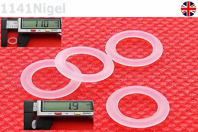 £1.98 • Buy 11mm OD  1.9mm CS O Rings Seal Silicone VMQ Sealing O-rings Washers UK  Last Few
