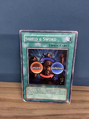 Shield & Sword SD7-EN020 Common Yu-Gi-Oh Card 1st Edition Lightly Played • £0.99