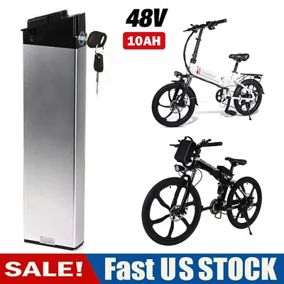 48V Ebike Battery 10Ah 48V Lithium Battery Folding Electric Bicycle Bike Battery • $199.99