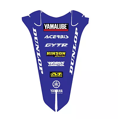 2022-2024 Yamaha Yz125 Yz250 Rear Fender Mx Laminated Motocross Graphics Gloss • $19.25