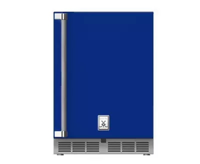 Hestan GRSR24-BU 24  Outdoor Refrigerator 5.2 Cu Ft 2 Shelf PRINCE BLUE • $2499.99