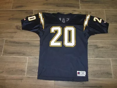 $5.50 • Buy Natrone Means Champion NFL Football Jersey San Diego Chargers Retro Vintage 44