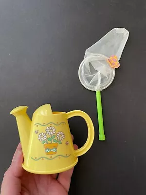 AMERICAN GIRL Bitty Baby VINTAGE TOYS  1996 Watering Can  /  2001 Butterfly Net • $6.99
