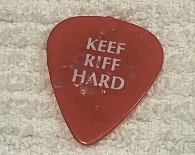The Rolling Stones Mid 90s Voodoo Lounge Tour Guitar Pick Keith Richards Chewed • $4999.99