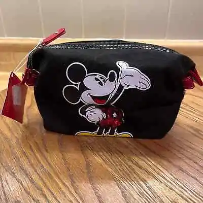  Disney Mickey Mouse Sequence Zippered Cosmetic Bag New With Tags  • $14.77