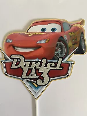 £5.49 • Buy Personalised Cars Cake Topper