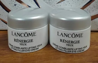 Lancom Renergie Yeux Lifting Filler Eye Cream 5ml New No Box.  2x5ml 10ml Total • £11.99