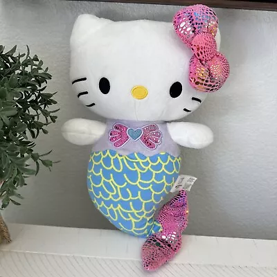 Hello Kitty Sanrio Mermaid Shimmer 14  Plush Stuffed Animal Toy Doll Fiesta • $9.99