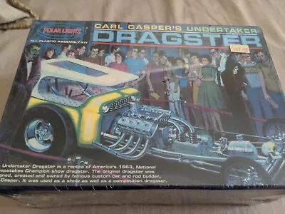 Polar Lights...carl Caspers Undertaker Dragster Model Kit....sealed • $40