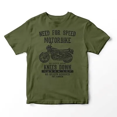 JL Speed Illustration For A Suzuki GS 850G Motorbike Fan T-shirt • $25.25