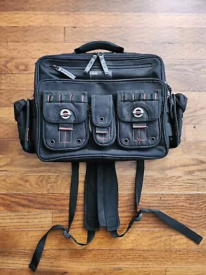 OAKLEY AP TACTICAL FIELD GEAR LAPTOP Computer BAG Black Messenger Pack Briefcase • $269.99