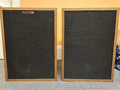 Vintage Klipsch Heresy II Speakers With SEQUENTIAL SERIAL NUMBER [OBO] • $1200