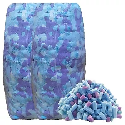  10 LBS Shredded Memory Foam Fill Comfortable And Soft Bean Bag Stuffing  • £53.39