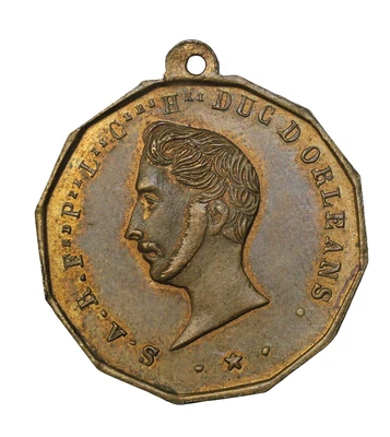 £14.50 • Buy France Commemorative Medal Death Of Ferdinand Duke Of Orleans 