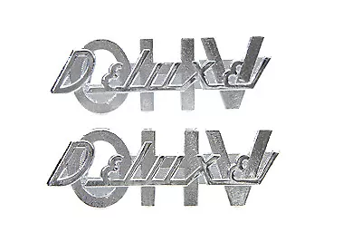 Fender Emblem Set  InchDeluxe Overhead Valve Inch Fits Harley Davidson • $51.99