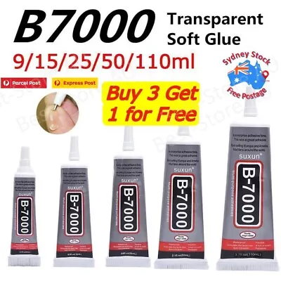 Rhinestone Glue Multi-purpose B-7000 B7000 Adhesive Jewelry Nails Glass Phone AU • $3.38