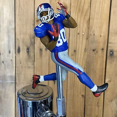 NEW YORK GIANTS Tap Handle Victor Cruz Beer Keg NFL FOOTBALL Blue Jersey • $44.99