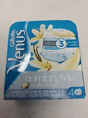 Gillette Venus  3 Blades Comfortglide Vanilla Creme 4ct • $11.04